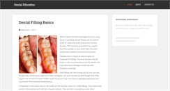 Desktop Screenshot of dental-education.ch