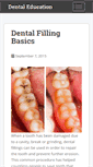 Mobile Screenshot of dental-education.ch